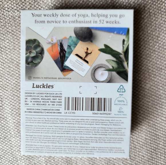 Yoga Poses Deck for Beginners - Picture 4 of 4